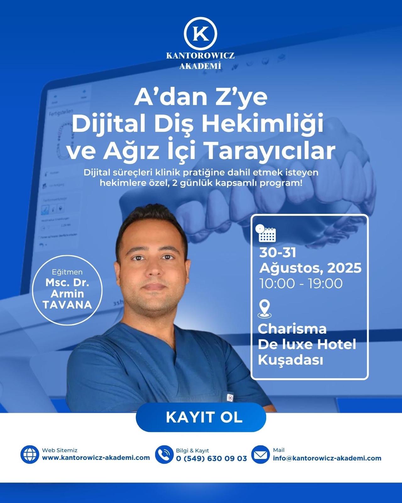 A'dan Z'ye Dijital Diş Hekimliği ve Ağız İçi Tarayıcılar